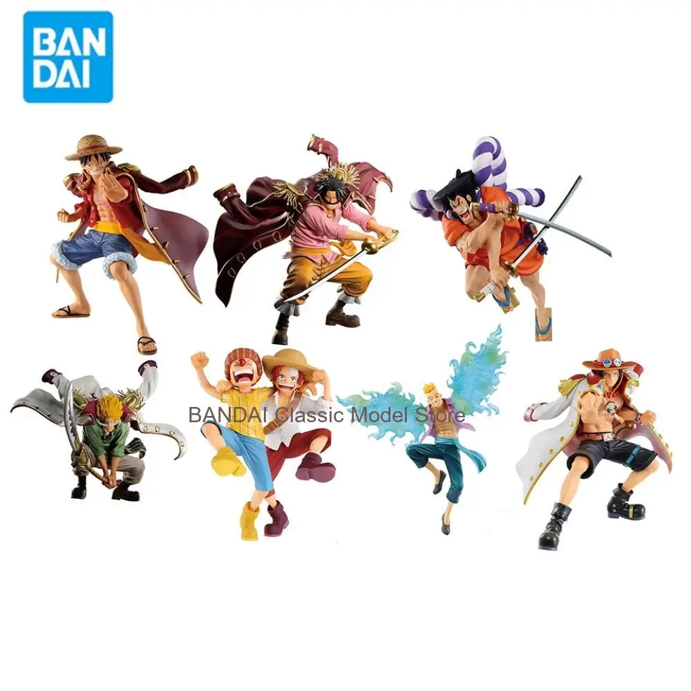 Оригинальная коллекционная фигурка Bandai One Piece: Луффи, Гол Д. Роджер, Эдвард Ньюгейт, Козуки Оден, Шанкс, Багги, Марко, Портгас Д. Эйс
Оригинальная коллекционная фигурка Bandai One Piece: Луффи, Гол Д. Роджер, Эдвард Ньюгейт, Козуки Оден, Шанкс, Багги, Марко, Портгас Д. Эйс