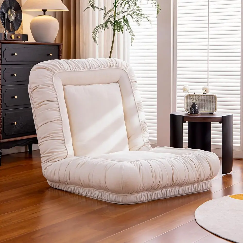 Adjustable Linen Floor Chair with Cotton Fill, Ergonomic Seating for Lounge, Reading, Gaming, and Napping (67 Size)
Adjustable Linen Floor Chair with Cotton Fill, Ergonomic Seating for Lounge, Reading, Gaming, and Napping (67 Size)