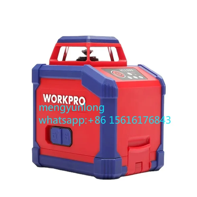 WORKPRO 360-Degree Self-Leveling Cross-Line Red Beam Level Horizontal Vertical Cross Line Tools
WORKPRO 360-Degree Self-Leveling Cross-Line Red Beam Level Horizontal Vertical Cross Line Tools