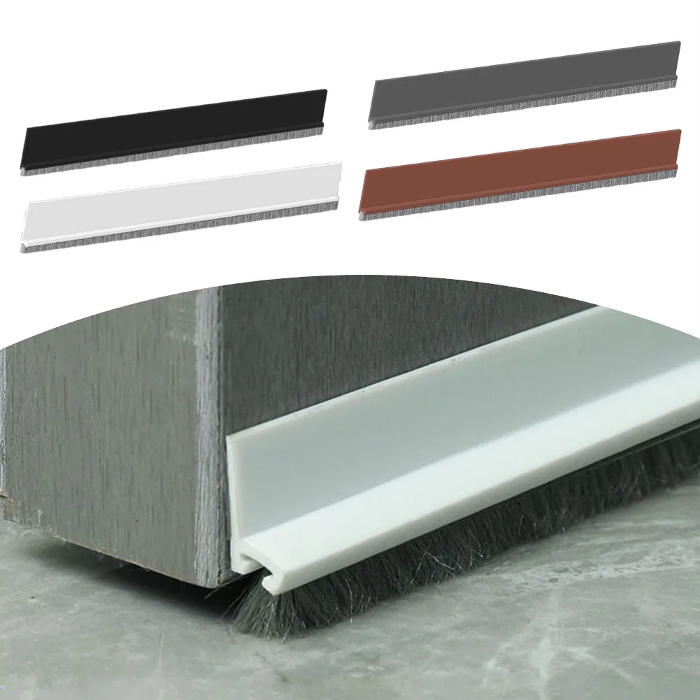 100cm Brush Strip Door Window Sealing Strip Door Bottom Brush Seal Strip Insectproof Soundproof Under Door Draft Stoppers
100cm Brush Strip Door Window Sealing Strip Door Bottom Brush Seal Strip Insectproof Soundproof Under Door Draft Stoppers