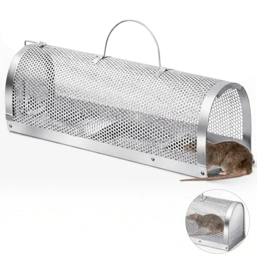 Humne, Reusle Cge, No Kill Live Mouse Catch Trap, Mice Cge for Indoor nd Outdoor Smll niml - Mouse Voles Hmsters Live Cge Ctch
Humne, Reusle Cge, No Kill Live Mouse Catch Trap, Mice Cge for Indoor nd Outdoor Smll niml - Mouse Voles Hmsters Live Cge Ctch