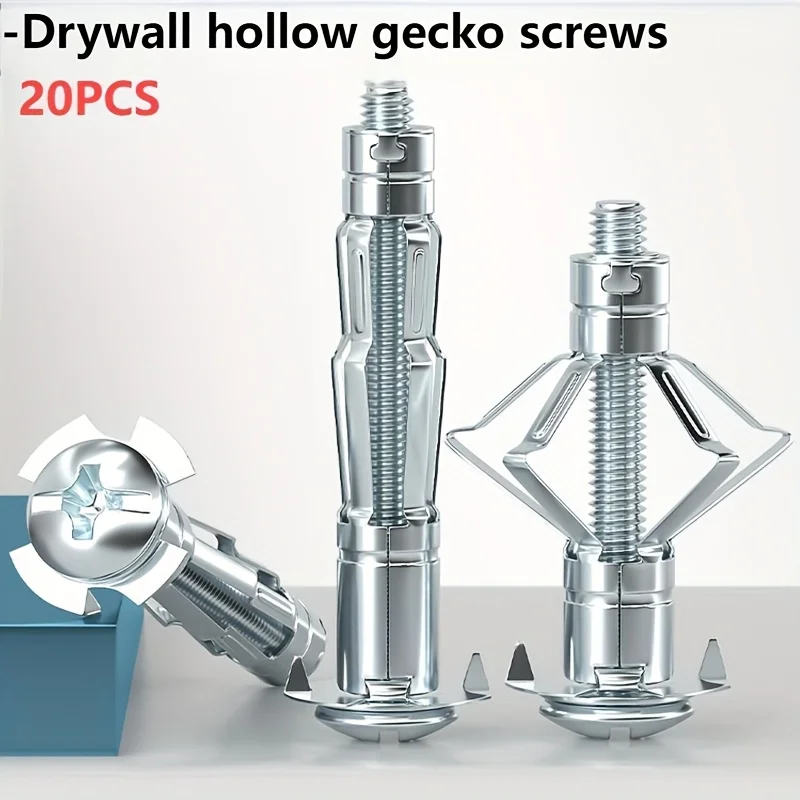 Expansion Bolt Screw Gypsum Board Drywall Anchor Fixing Screws Wall Ceiling Expansion Bolt Hollow Metal Screw Hardware Fastener
Expansion Bolt Screw Gypsum Board Drywall Anchor Fixing Screws Wall Ceiling Expansion Bolt Hollow Metal Screw Hardware Fastener