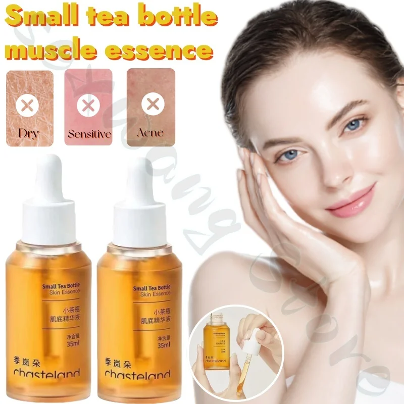 Small Tea Bottle Essence B5 Muscle Base Facial Antioxidant Essence Oil fades, soothes and moisturizes acne marks
Small Tea Bottle Essence B5 Muscle Base Facial Antioxidant Essence Oil fades, soothes and moisturizes acne marks