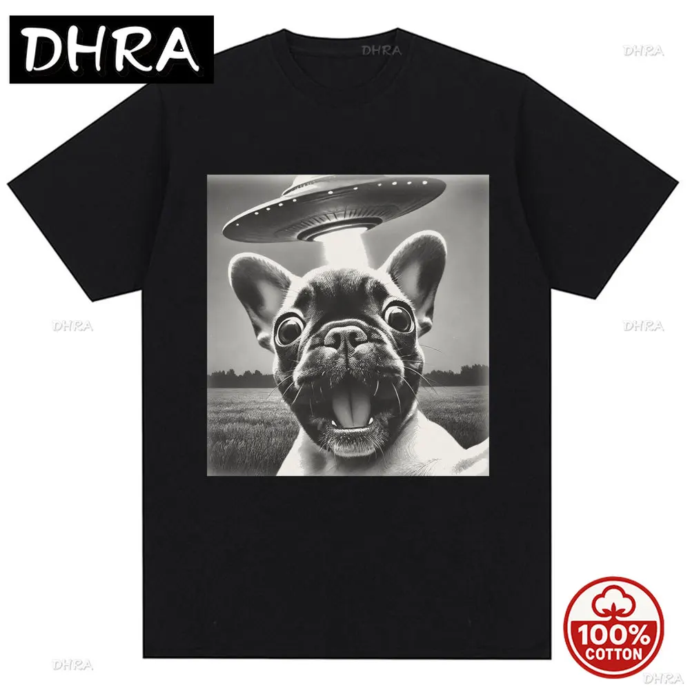 Французский бульдог НЛО забавный мем графическая футболка винтажная мода для мужчин и женщин с коротким рукавом большие летние футболки уличная одежда
Французский бульдог НЛО забавный мем графическая футболка винтажная мода для мужчин и женщин с коротким рукавом большие летние футболки уличная одежда
