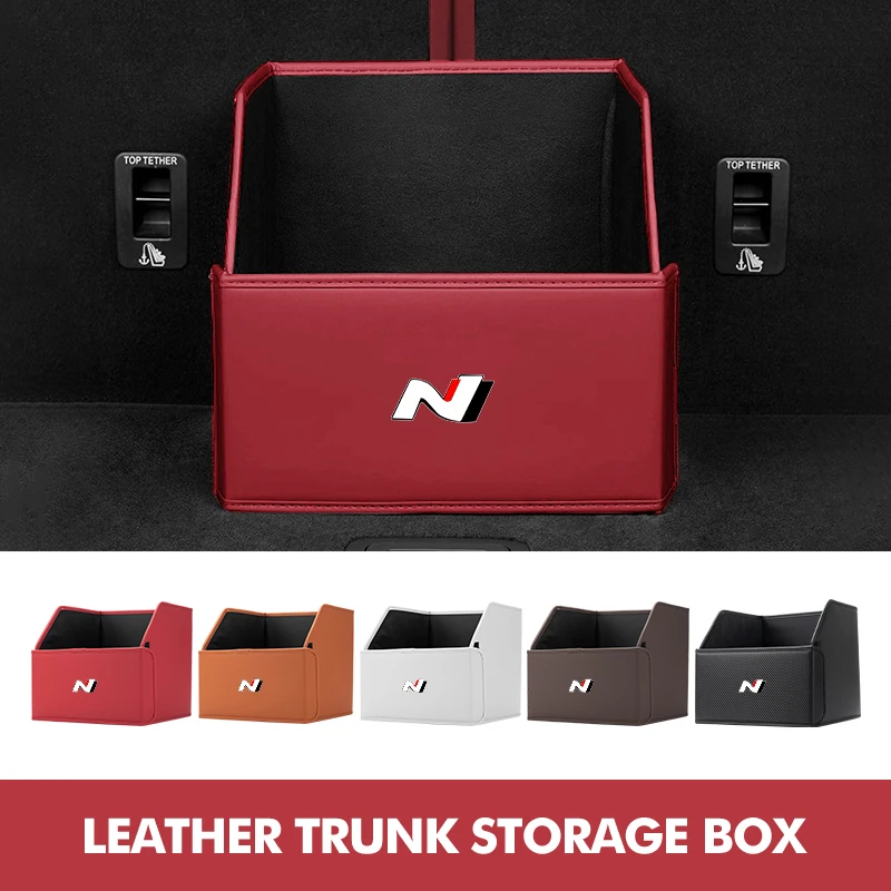 Leather Car Trunk Storage Box Multifunctional Folding Tool Box For Hyundai N Line Tuscon NX4 I20 I30 I10 Sonata Elantra
Leather Car Trunk Storage Box Multifunctional Folding Tool Box For Hyundai N Line Tuscon NX4 I20 I30 I10 Sonata Elantra