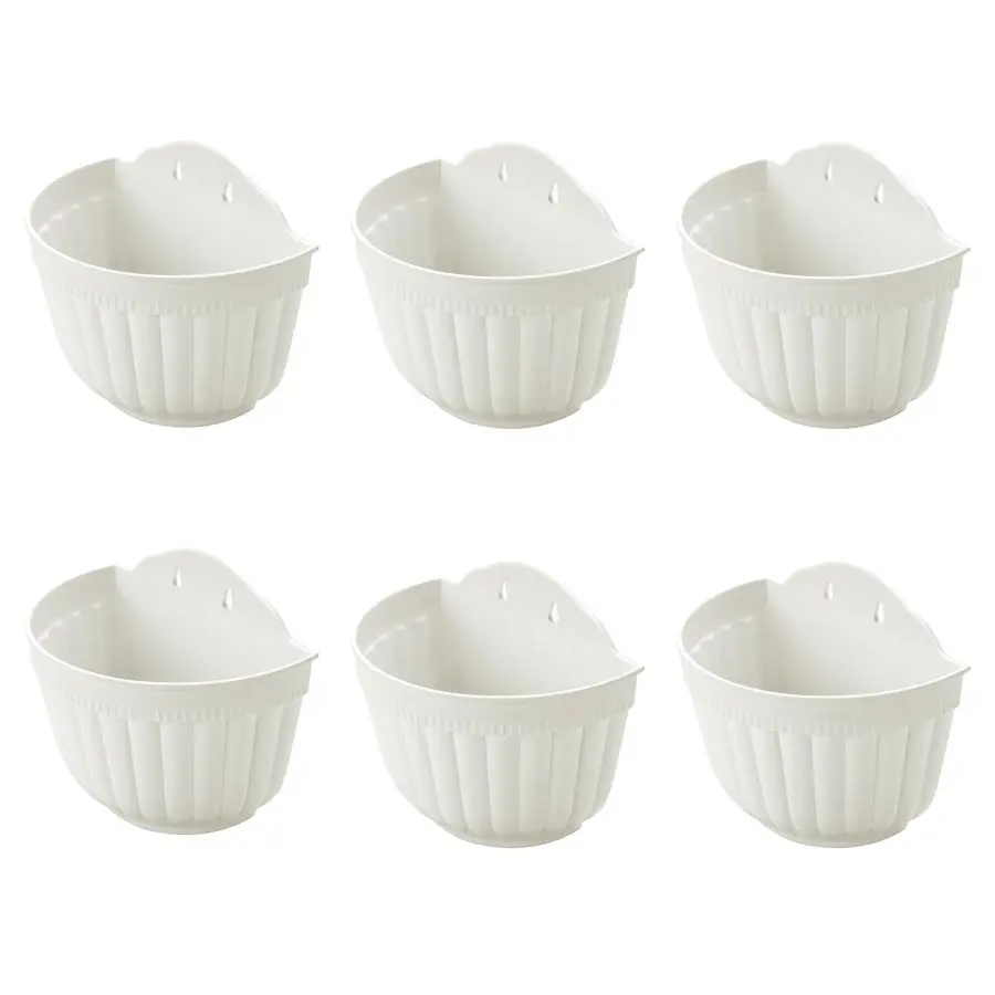 Набор из 6 больших пластиковых горшков для растений: вертикальный сад, настенные кашпо, подвесные корзины для окон, кашпо для забора, для использования в помещении и на улице
Набор из 6 больших пластиковых горшков для растений: вертикальный сад, настенные кашпо, подвесные корзины для окон, кашпо для забора, для использования в помещении и на улице