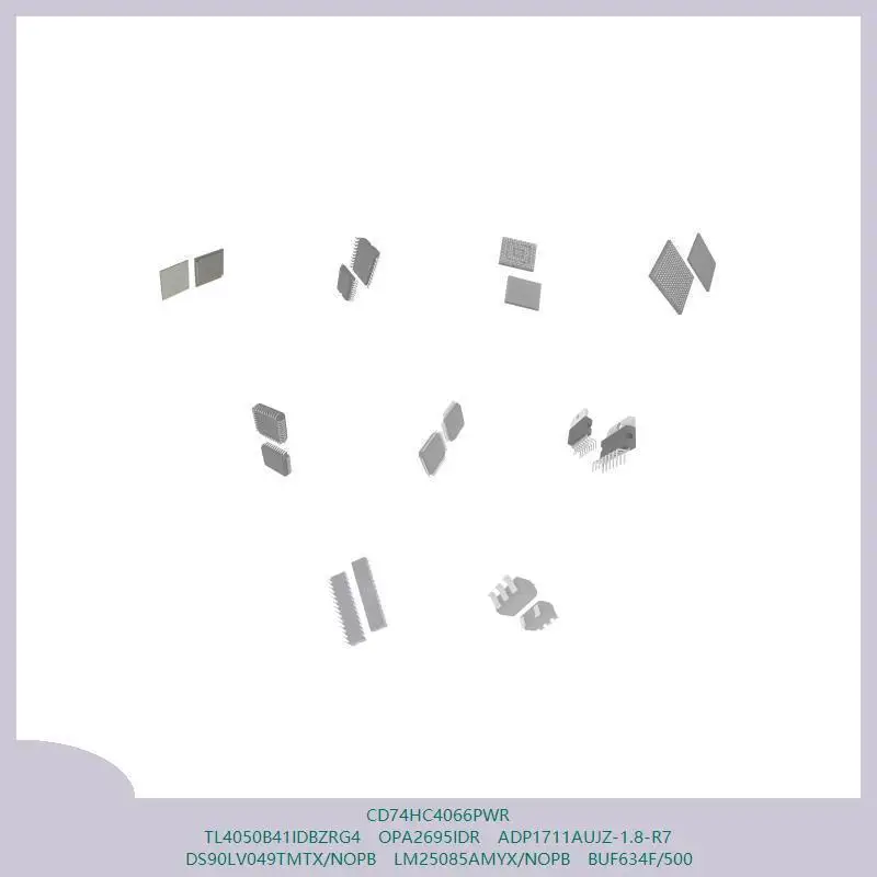 CD74HC4066PWR TL4050B41IDBZRG4 OPA2695IDR ADP1711AUJZ-1.8-R7 DS90LV049TMTX/NOPB LM25085AMYX/NOPB BUF634F/500
CD74HC4066PWR TL4050B41IDBZRG4 OPA2695IDR ADP1711AUJZ-1.8-R7 DS90LV049TMTX/NOPB LM25085AMYX/NOPB BUF634F/500
