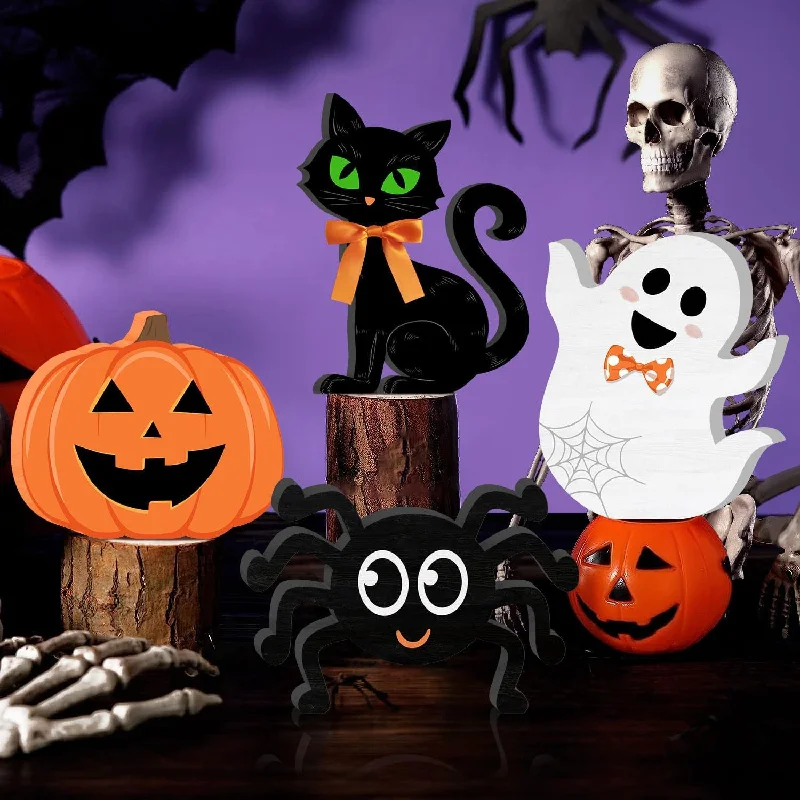 Halloween Wooden Tray Three-dimensional Festive Hang Creative Cute Ghost Desktop Wooden Decoration
Halloween Wooden Tray Three-dimensional Festive Hang Creative Cute Ghost Desktop Wooden Decoration