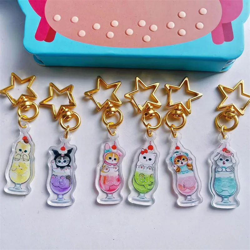 5cm Mofusand Cute Acrylic Star Keychain Lovely Bag Pendant Ornament Fashion Bag Accessory Decoration
5cm Mofusand Cute Acrylic Star Keychain Lovely Bag Pendant Ornament Fashion Bag Accessory Decoration