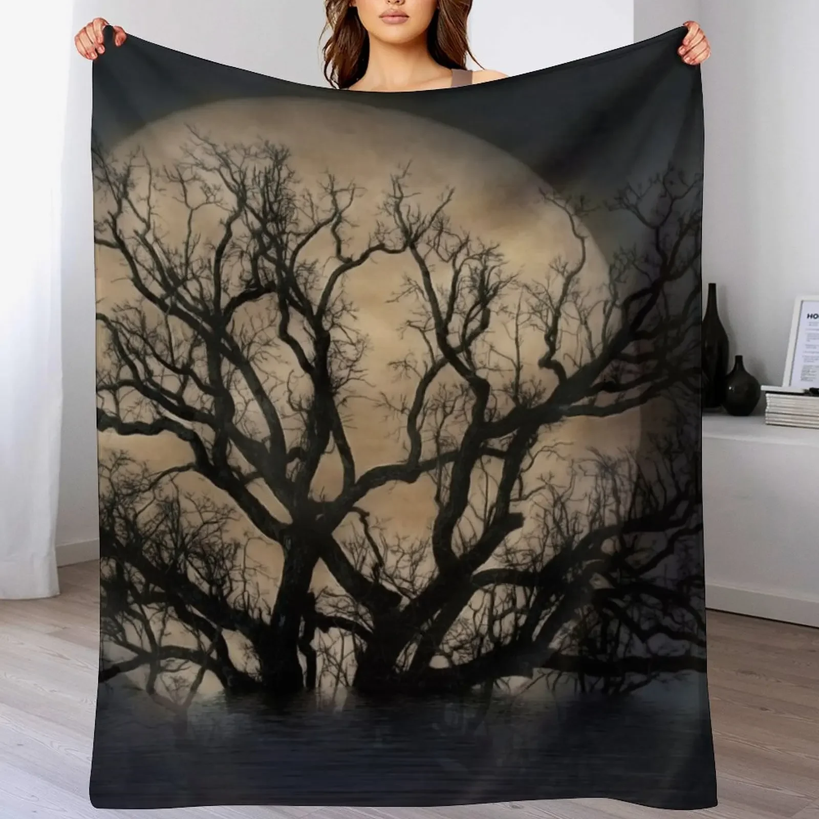 Super Moon Throw Blanket Fluffy Cozy Throw Blanket for Home Decor
Super Moon Throw Blanket Fluffy Cozy Throw Blanket for Home Decor