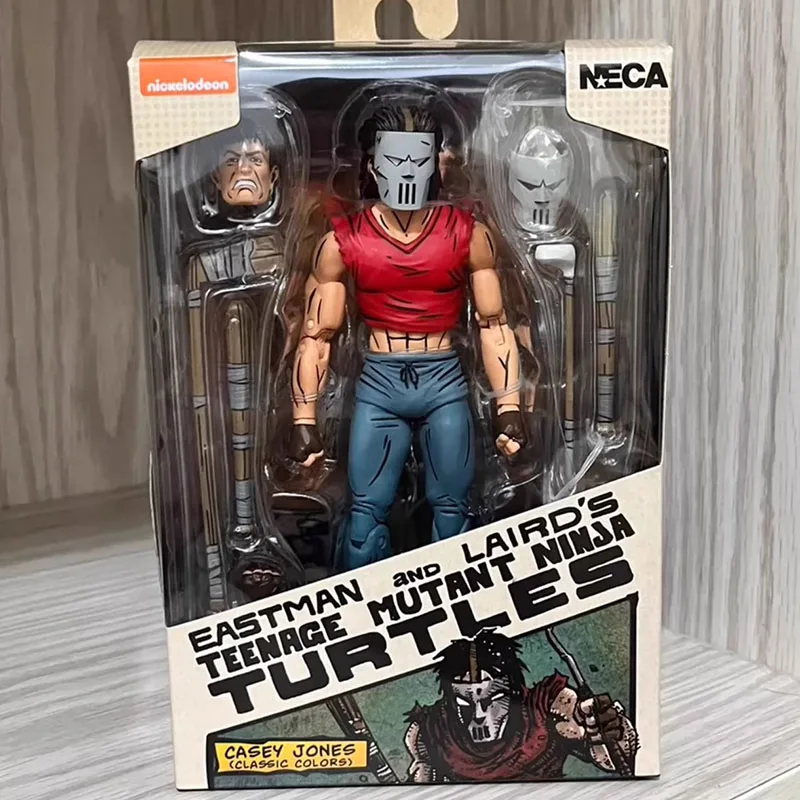TMNT Casey Jones Figure NECA Teenage Mutant Ninja Turtle Action Figuras Manga Figurine Anime 7-Inch Model Original Gift for Kids
TMNT Casey Jones Figure NECA Teenage Mutant Ninja Turtle Action Figuras Manga Figurine Anime 7-Inch Model Original Gift for Kids