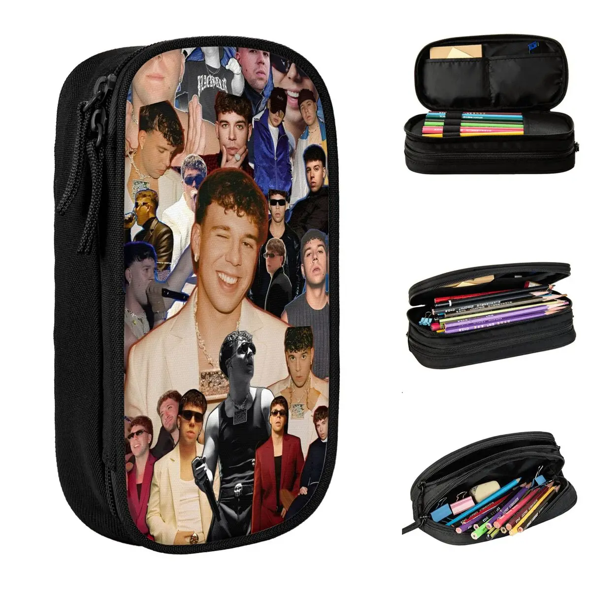 Большая вместительная коробка для ручек Quevedo Singer, крутой рэпер, школьные принадлежности, двухслойный пенал, косметички для девочек, подарок на день рождения
Большая вместительная коробка для ручек Quevedo Singer, крутой рэпер, школьные принадлежности, двухслойный пенал, косметички для девочек, подарок на день рождения