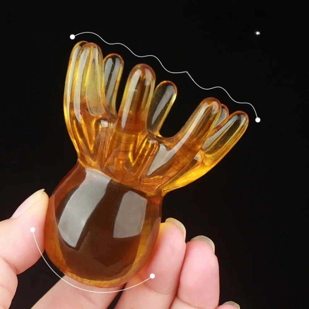 Octopus Head Relaxing meridian Massager with Eight Claws Durable Easy To Carry Beeswax Head Massage Comb for Beauty Salons
Octopus Head Relaxing meridian Massager with Eight Claws Durable Easy To Carry Beeswax Head Massage Comb for Beauty Salons 