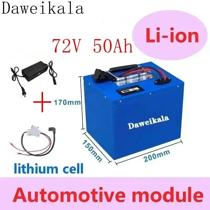 New electric vehicle lithium battery 72V48V60V with super large capacity 50Ah for sale with charger
New electric vehicle lithium battery 72V48V60V with super large capacity 50Ah for sale with charger