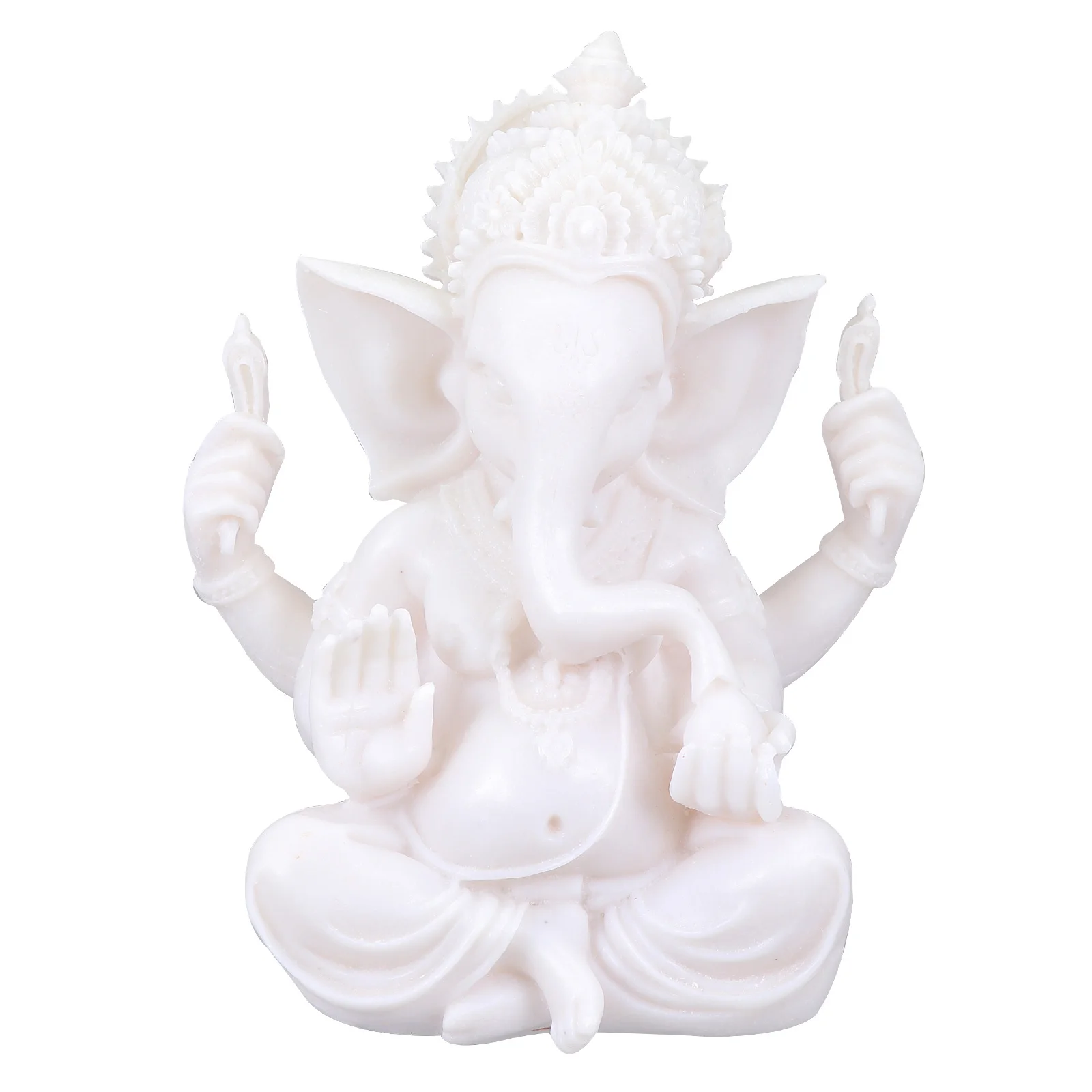Ganesha Elephant Statue Resin Handmade Craft Home Temple Decor Desktop Ornament for Room Shelf Dining Table Blessing Gift
Ganesha Elephant Statue Resin Handmade Craft Home Temple Decor Desktop Ornament for Room Shelf Dining Table Blessing Gift