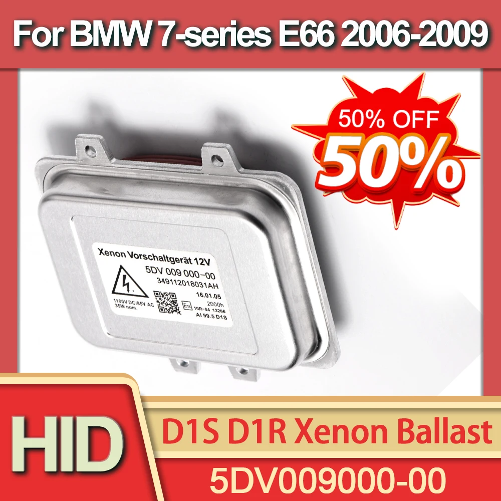 Балласт ксеноновых фар 5DV009000-00 OEM 35 Вт HID Модуль блока управления балластом ксеноновых фар для BMW 7 серии E66 2006 2007-2009
Балласт ксеноновых фар 5DV009000-00 OEM 35 Вт HID Модуль блока управления балластом ксеноновых фар для BMW 7 серии E66 2006 2007-2009