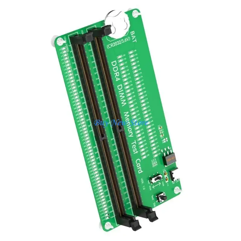 20CE Desktop Computer Motherboard Memory Slot DDR4 DIMM Memory Test Diagnosis Adapter
20CE Desktop Computer Motherboard Memory Slot DDR4 DIMM Memory Test Diagnosis Adapter