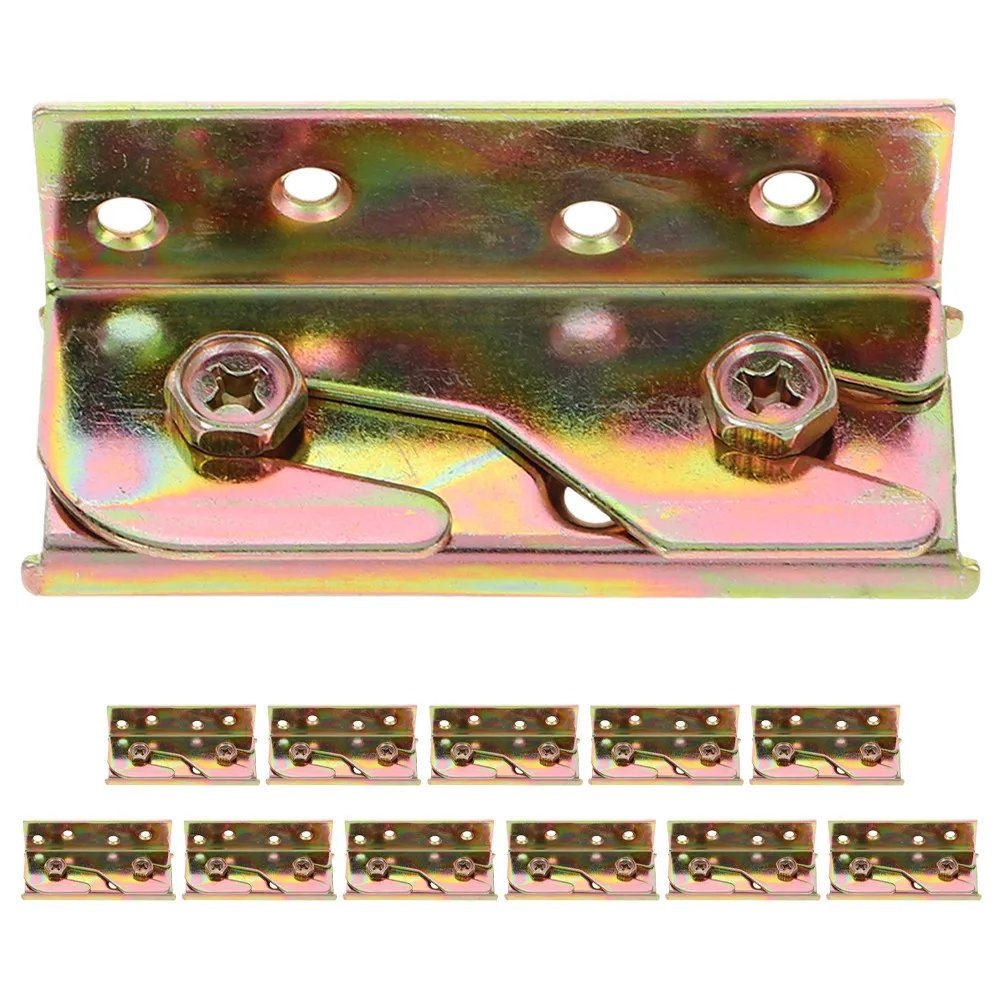 12Pcs Bed Rail Hinges Heavy Duty Invisible Mounting Hardware Set Bed Frame Connector Brackets Headboard Footboard Fasteners
12Pcs Bed Rail Hinges Heavy Duty Invisible Mounting Hardware Set Bed Frame Connector Brackets Headboard Footboard Fasteners