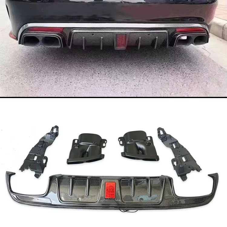 STLF Car Part Carbon Fiber B STYLE Rear Bumper Diffuser for Mercedess Benzs C Class W205 C63 Rear Diffuser Car Accessories
STLF Car Part Carbon Fiber B STYLE Rear Bumper Diffuser for Mercedess Benzs C Class W205 C63 Rear Diffuser Car Accessories