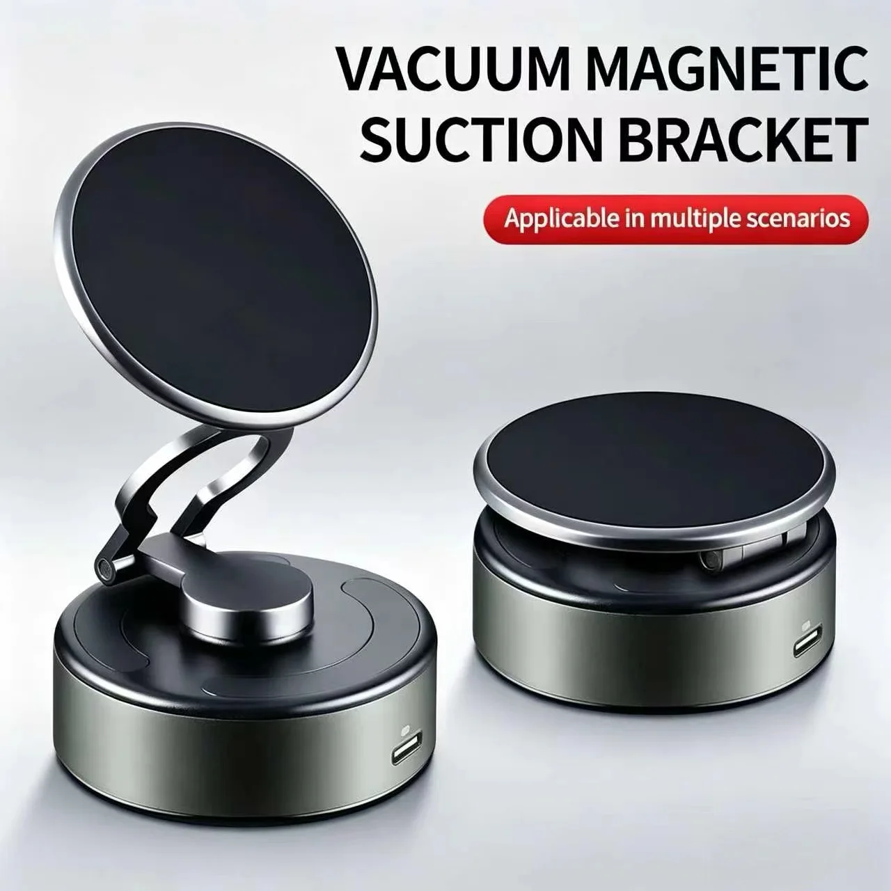 Universal Magnetic Car Phone Mount Foldable Design 360 Degree Rotation Electric Adsorption Phone Holder
Universal Magnetic Car Phone Mount Foldable Design 360 Degree Rotation Electric Adsorption Phone Holder
