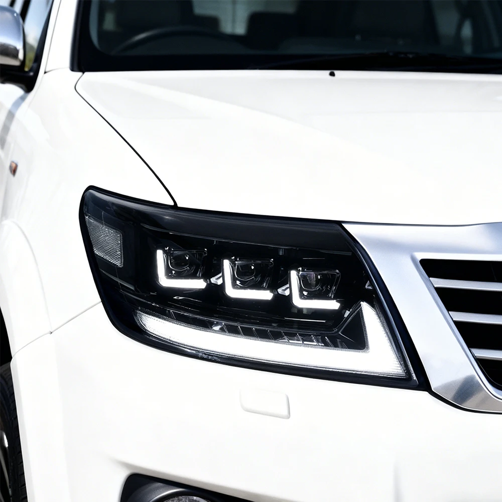 Для Toyota Hilux Revo Vigo 2012-2014: Новые фары в сборе, обновленный дизайн, динамические светодиодные проекторы с тремя линзами, аксессуары для тюнинга
Для Toyota Hilux Revo Vigo 2012-2014: Новые фары в сборе, обновленный дизайн, динамические светодиодные проекторы с тремя линзами, аксессуары для тюнинга