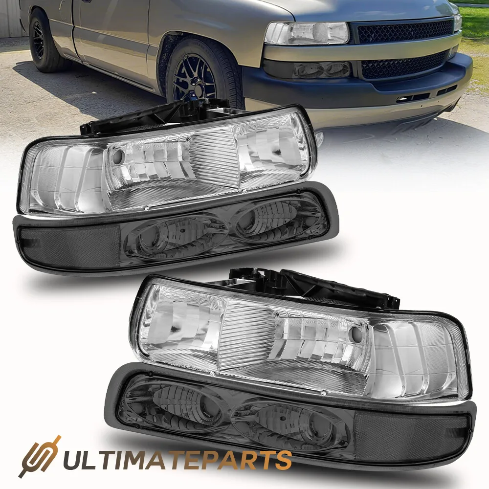 Headlights Bumper Light For 1999-02 Chevy Silverado & For 2000-06 Tahoe Suburban 1500
Headlights Bumper Light For 1999-02 Chevy Silverado & For 2000-06 Tahoe Suburban 1500