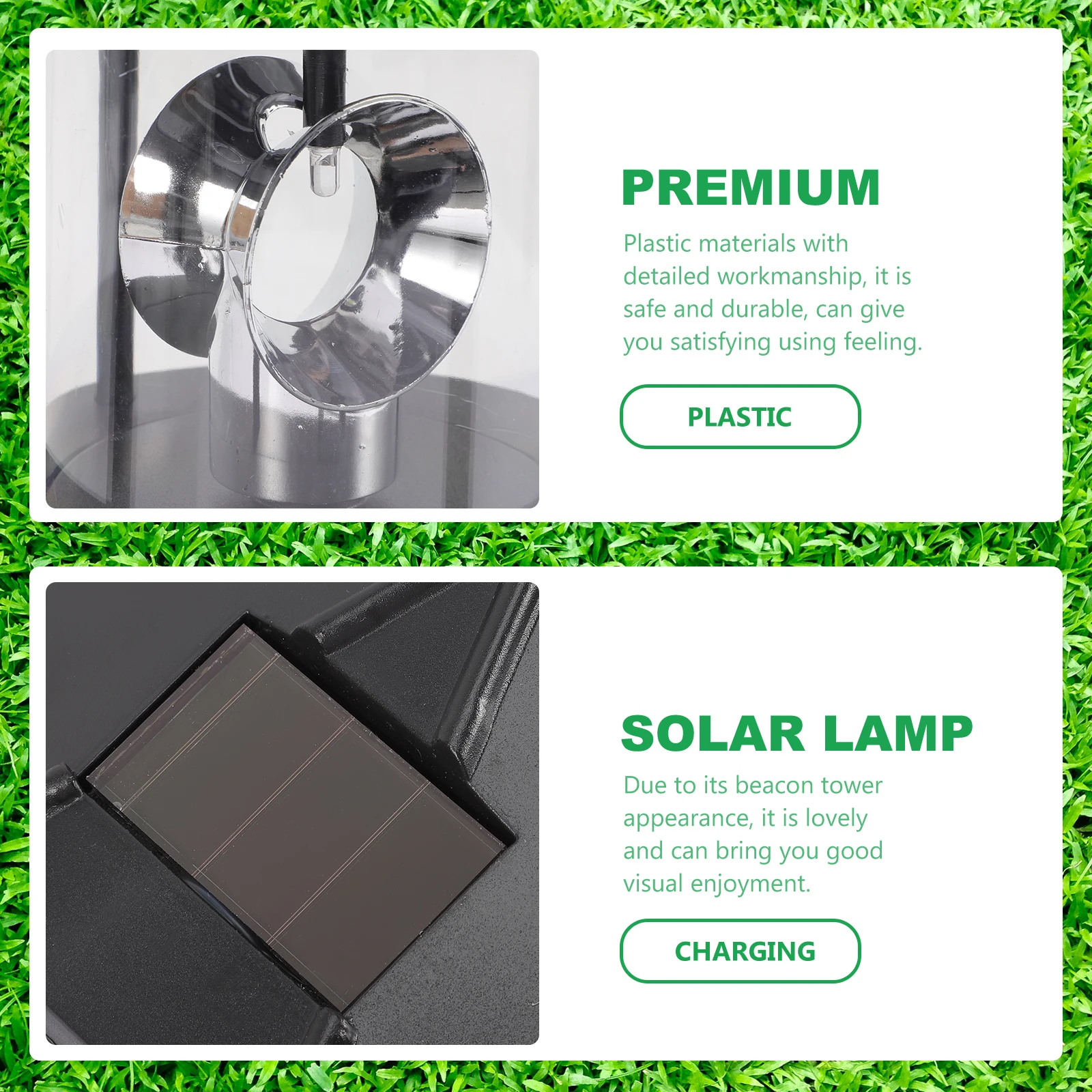 Decorative Lighthouse Lamp Beacon Tower Shaped Outdoor Garden Powered Energy Saving Plastic Sturdy Light for Pathway Park Yard
Decorative Lighthouse Lamp Beacon Tower Shaped Outdoor Garden Powered Energy Saving Plastic Sturdy Light for Pathway Park Yard