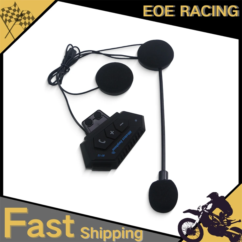 Wireless Bluetooth Helmet Headset Stereo Music Earphone With Microphone Hands Free Call For Motorcycle Rider
Wireless Bluetooth Helmet Headset Stereo Music Earphone With Microphone Hands Free Call For Motorcycle Rider