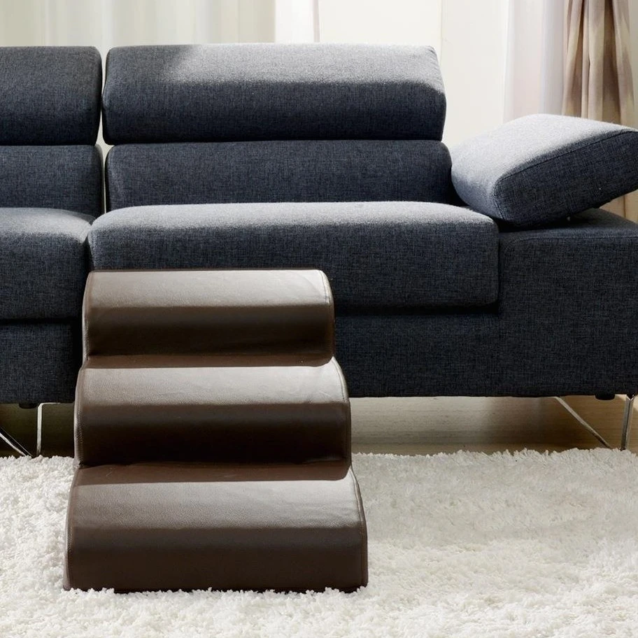 Puppy on sofa ladder bedside stairs pet sofa bed ladder dog steps small dog up and down oblique
Puppy on sofa ladder bedside stairs pet sofa bed ladder dog steps small dog up and down oblique