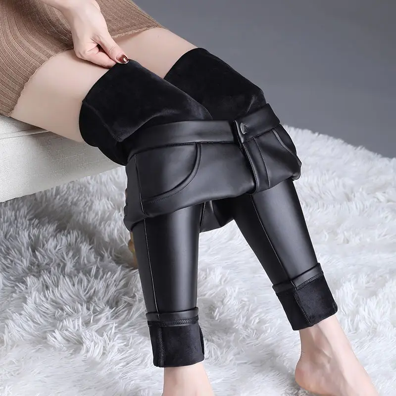 2024 New Faux Leather Long Pants Hot Women Autumn Winter Stretchy High Waist Skinny Trousers Slim PU Female Pencil T751
2024 New Faux Leather Long Pants Hot Women Autumn Winter Stretchy High Waist Skinny Trousers Slim PU Female Pencil T751