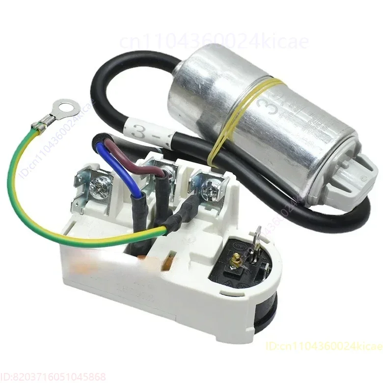 Стартер компрессора для холодильника Haier TY-QZ-108, реле компрессора с конденсатором 3 мкФ, запчасти для ремонта
Стартер компрессора для холодильника Haier TY-QZ-108, реле компрессора с конденсатором 3 мкФ, запчасти для ремонта