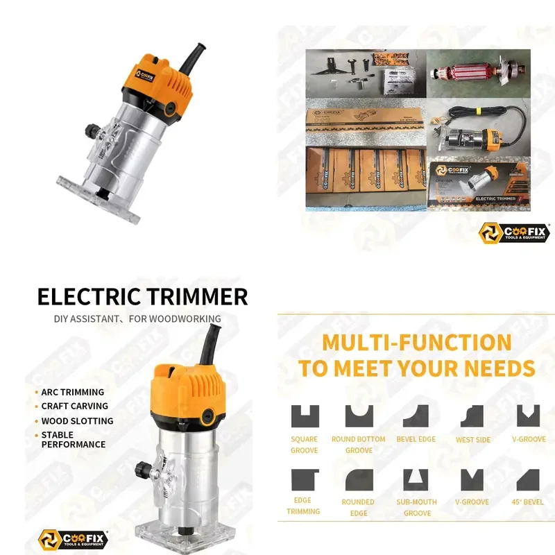 【CHIMU HOME】 550W Electric Trimmer Router for Woodworking and DIY Projects
【CHIMU HOME】 550W Electric Trimmer Router for Woodworking and DIY Projects
