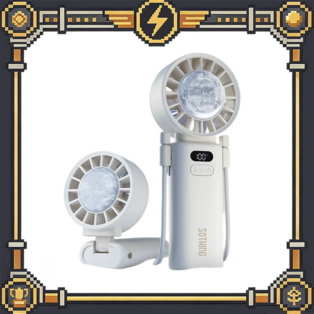 SOTHING Engine ICE-Z Handheld Fan 100th Gear Can Be Adjusted At Will Handheld Small Fan Ice Magnetic Refrigeration Light Weight
SOTHING Engine ICE-Z Handheld Fan 100th Gear Can Be Adjusted At Will Handheld Small Fan Ice Magnetic Refrigeration Light Weight