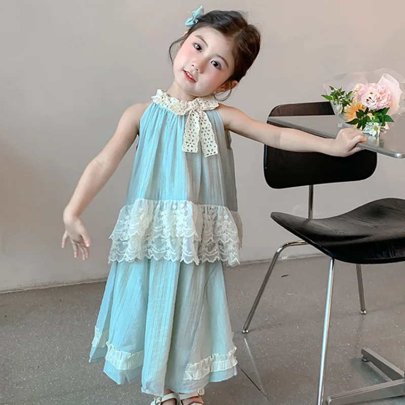 Girls' Suit Summer 2025 New Foreign Style Baby Girl Sling Vest Two-piece Set Children's Summer Fashion Clothes
Girls' Suit Summer 2025 New Foreign Style Baby Girl Sling Vest Two-piece Set Children's Summer Fashion Clothes