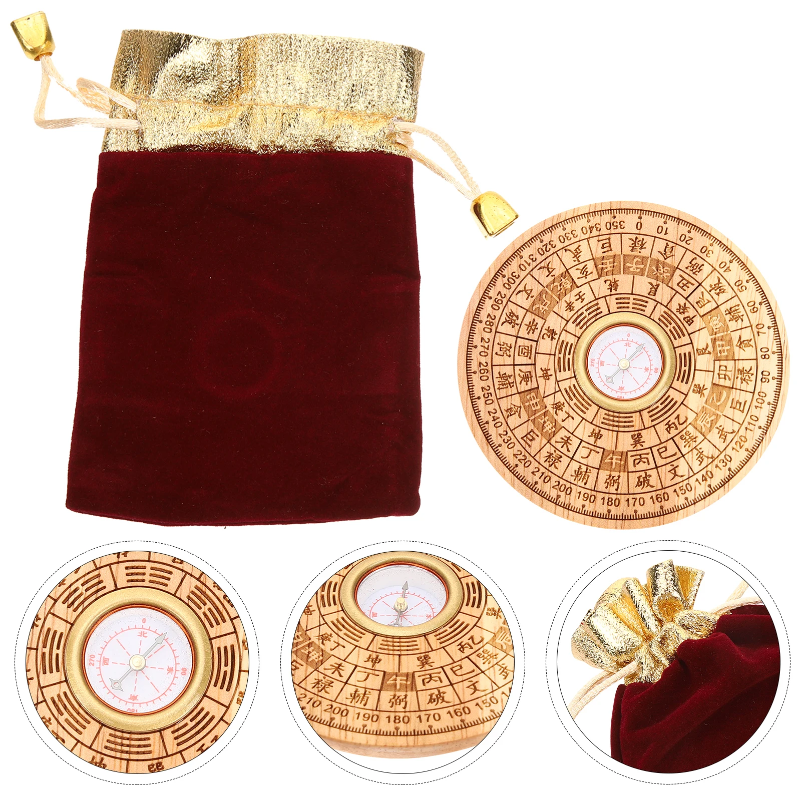 1pcs Vintage Chinese Fengshui Compass With Degree Scale Retro Decorative Functional Style Home Office Gift For 
1pcs Vintage Chinese Fengshui Compass With Degree Scale Retro Decorative Functional Style Home Office Gift For