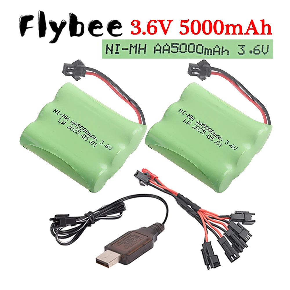 С USB-зарядным устройством, 3,6 В, 5000 мАч, Ni-MH аккумулятор AA для радиоуправляемых игрушек, автомобилей, грузовиков, танков, роботов, лодок, детали, аккумуляторная батарея 3,6 В NIMH
С USB-зарядным устройством, 3,6 В, 5000 мАч, Ni-MH аккумулятор AA для радиоуправляемых игрушек, автомобилей, грузовиков, танков, роботов, лодок, детали, аккумуляторная батарея 3,6 В NIMH