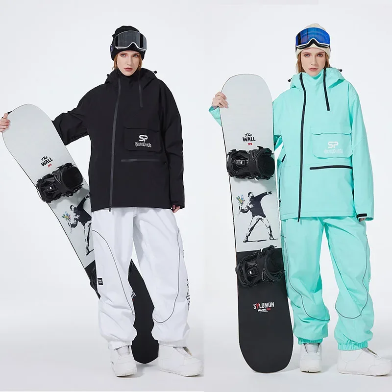 Men Women Ski Suit Winter Outdoor Sports Windproof Waterproof Warm Ski Hoodie Jacket Ski Pants Skiing Snowboarding Suit
Men Women Ski Suit Winter Outdoor Sports Windproof Waterproof Warm Ski Hoodie Jacket Ski Pants Skiing Snowboarding Suit