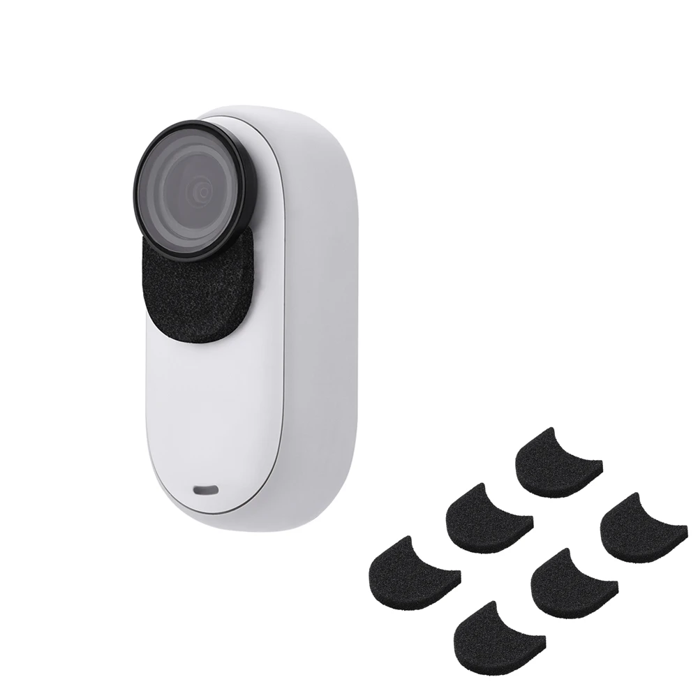 6pcs Noise Reduction Windproof Cotton Pads For Insta360 GO 3S Reducing Wind Noise for 360 GO3S GO3 Mic Wind Muff
6pcs Noise Reduction Windproof Cotton Pads For Insta360 GO 3S Reducing Wind Noise for 360 GO3S GO3 Mic Wind Muff