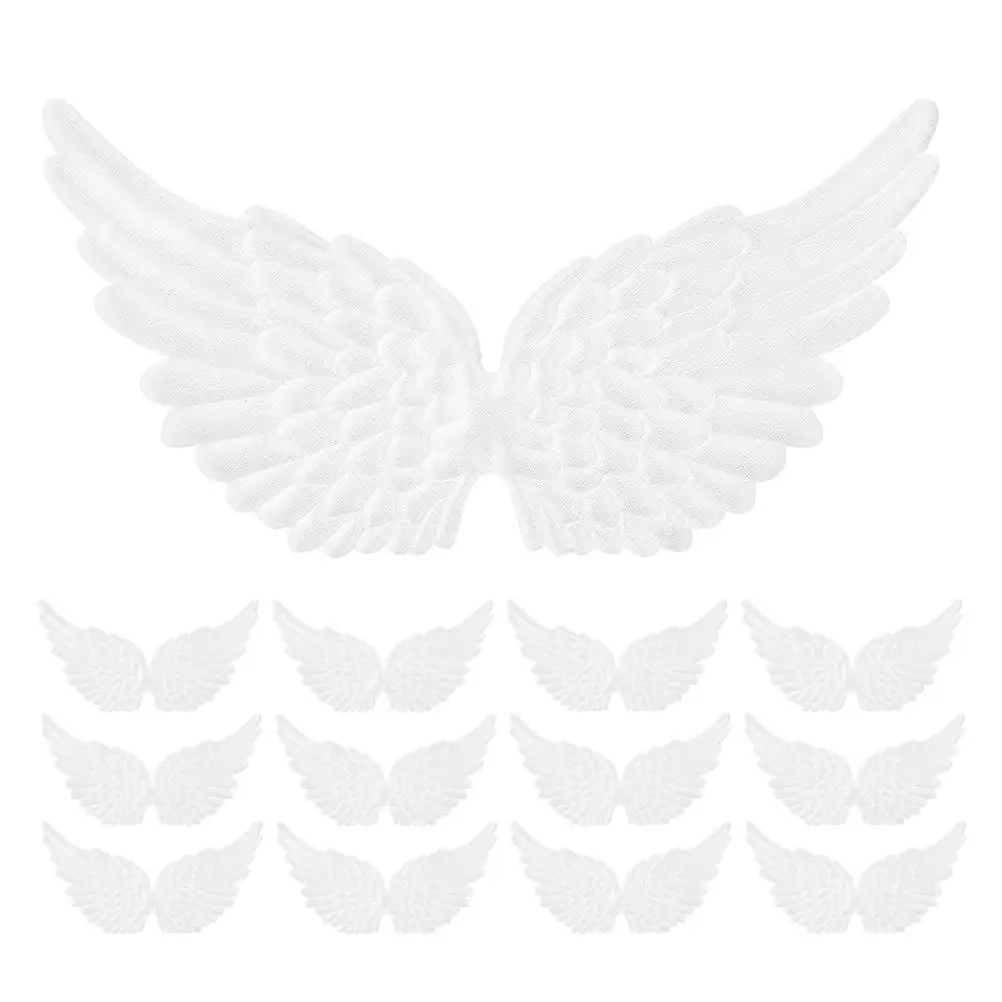 20 Pcs Angel Wings Cloth Sticker DIY Applique Decor Craft Wings Fabric Creative Garment Patches Lightweight Practical
20 Pcs Angel Wings Cloth Sticker DIY Applique Decor Craft Wings Fabric Creative Garment Patches Lightweight Practical