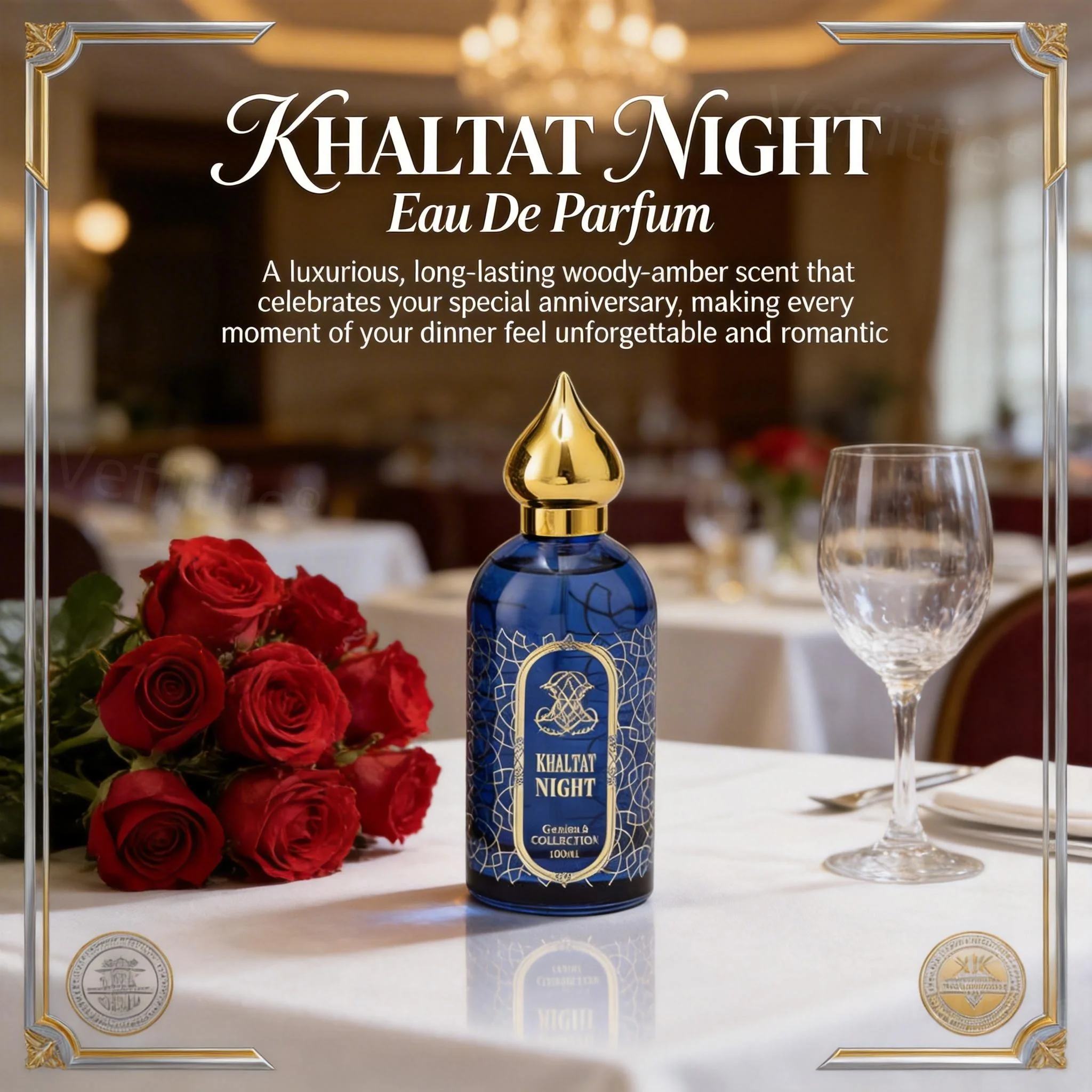 Romantic Cherry Vanilla 100ml Eau De Parfum, Long Lasting Alluring Oriental Aroma, Blue Gold Bottle, Intimate Date Night Wear
Romantic Cherry Vanilla 100ml Eau De Parfum, Long Lasting Alluring Oriental Aroma, Blue Gold Bottle, Intimate Date Night Wear