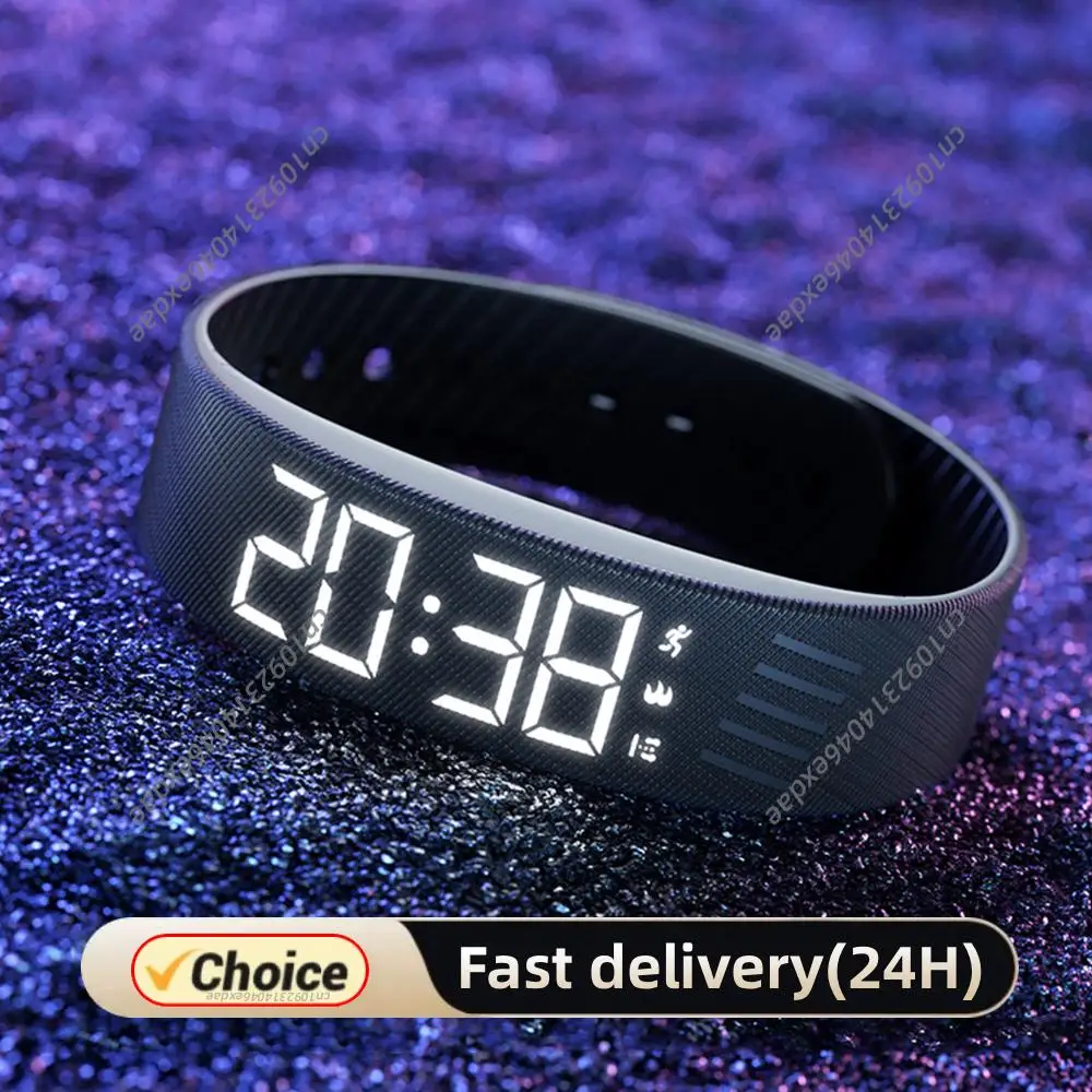 Vibrating Alarm Wristband with Step Counter Pedometer Silent Vibration Alarm Watch Rechargeable for Heavy Sleepers Men & Women
Vibrating Alarm Wristband with Step Counter Pedometer Silent Vibration Alarm Watch Rechargeable for Heavy Sleepers Men & Women