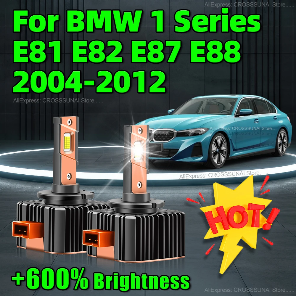 Headlight Bulbs D1S Led Canbus 110W High Power 6000K with Fan For BMW 1 Series E81 E82 E87 E88 2004 2005 2006 2007 2008 20092012
Headlight Bulbs D1S Led Canbus 110W High Power 6000K with Fan For BMW 1 Series E81 E82 E87 E88 2004 2005 2006 2007 2008 20092012