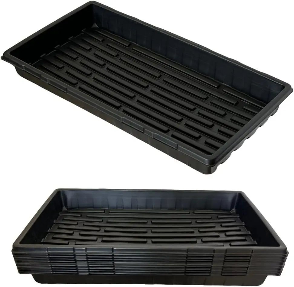 Standard 1020 Tray Sturdy Plant Growing Trays Plastic Seed Starter Tray for Microgreens Heavy Duty Seedling Trays No Dra
Standard 1020 Tray Sturdy Plant Growing Trays Plastic Seed Starter Tray for Microgreens Heavy Duty Seedling Trays No Dra