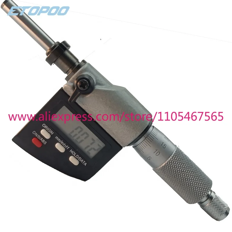 0-1"/0-25mm digital micrometer head measuring tool
0-1"/0-25mm digital micrometer head measuring tool