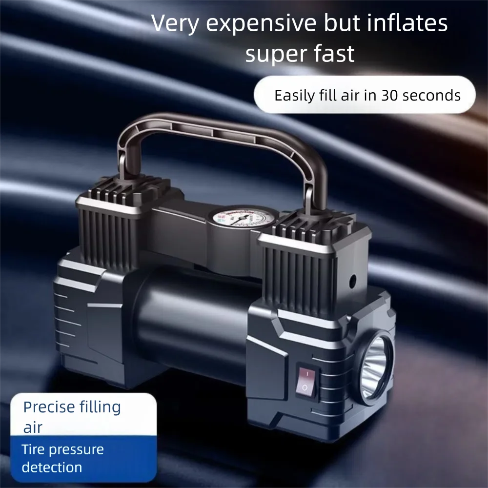 Горячий универсальный воздушный компрессор для шин, портативный электрический воздушный насос высокого напряжения с манометром, прочный насос для накачивания шин для автомобиля
Горячий универсальный воздушный компрессор для шин, портативный электрический воздушный насос высокого напряжения с манометром, прочный насос для накачивания шин для автомобиля