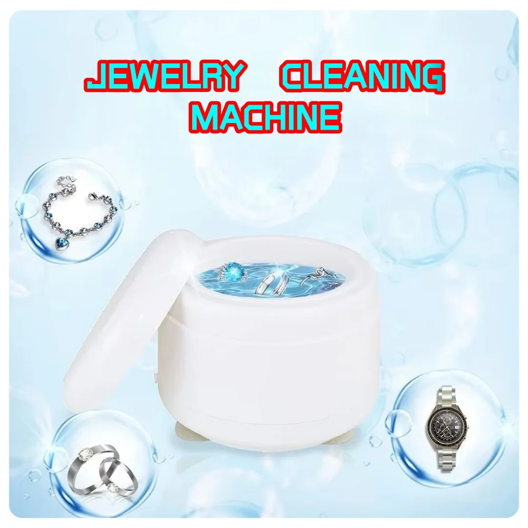 Portable Jewelry Machine Ultrasonic Cleaner Deep Clean Rings Watches Coin Earrings Necklaces with Professional Jewelry C
Portable Jewelry Machine Ultrasonic Cleaner Deep Clean Rings Watches Coin Earrings Necklaces with Professional Jewelry C