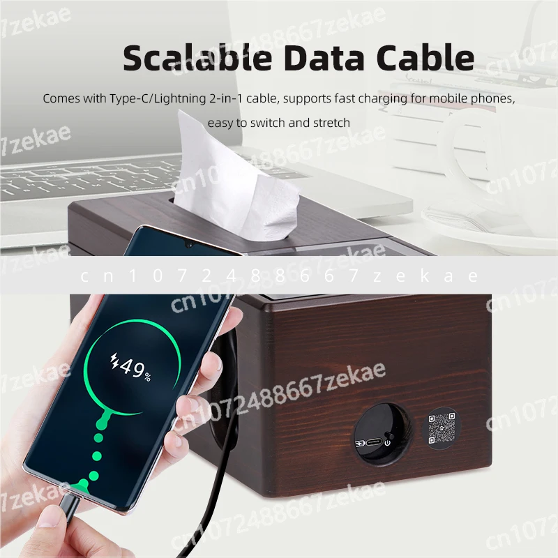 PD22.5W Desktop Charger Battery & Tissue Box Combo Multi-Functional Charger Dual
PD22.5W Desktop Charger Battery & Tissue Box Combo Multi-Functional Charger Dual