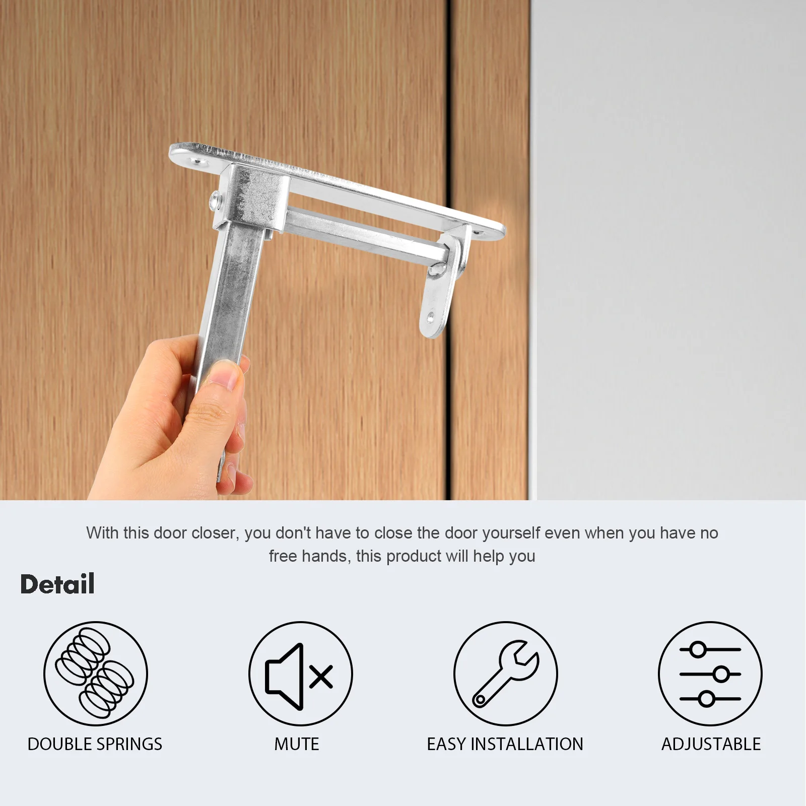 Fire Closer Sequencer Automatic Closing Device Hallways Stainless Steel Double Door Hardware Hydraulics Closers Home
Fire Closer Sequencer Automatic Closing Device Hallways Stainless Steel Double Door Hardware Hydraulics Closers Home