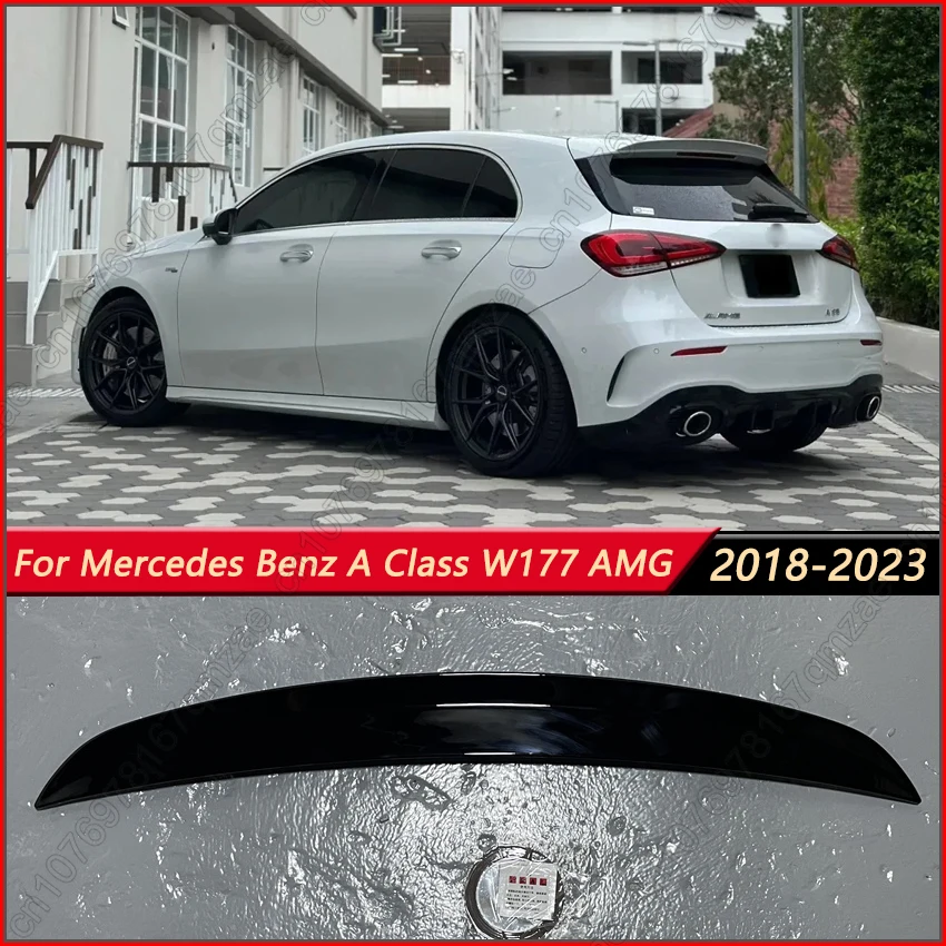Rear Roof Spoiler Tail Wings For Mercedes Benz A Class W177 A180 A200 A220 A35 AMG Hatchback 2018-2023 Gloss Black Body Kit
Rear Roof Spoiler Tail Wings For Mercedes Benz A Class W177 A180 A200 A220 A35 AMG Hatchback 2018-2023 Gloss Black Body Kit