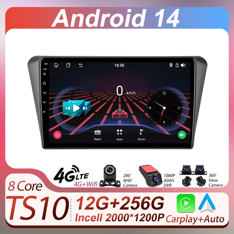 Car Radio Android 14 2din For Peugeot 408 2014 - 2018 GPS Navigation Smart Car Systems Wireless Android Auto Carplay Auto Screen
Car Radio Android 14 2din For Peugeot 408 2014 - 2018 GPS Navigation Smart Car Systems Wireless Android Auto Carplay Auto Screen